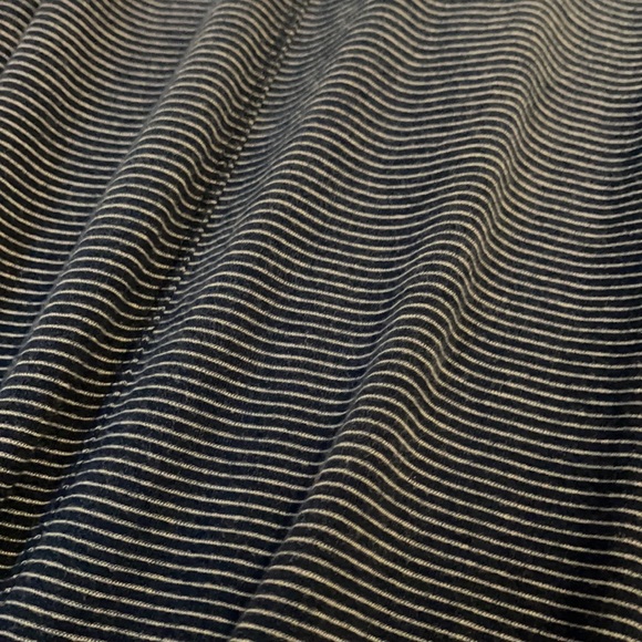 Volcom maxi dress blue with white stripes - Picture 2 of 4